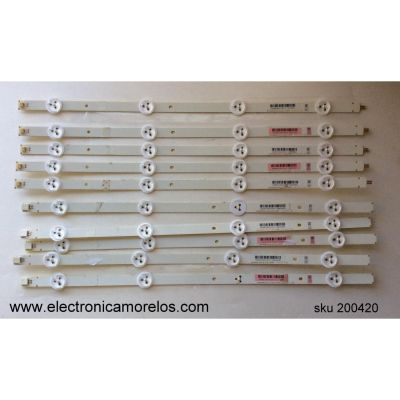 KIT DE LED PARA TV / WISTRON V420FWSD01 / SV0420AA5_REV0_A_4LED_140925 / SV0420AA5_REV0_B_4LED_140925 / TH-42LRU70